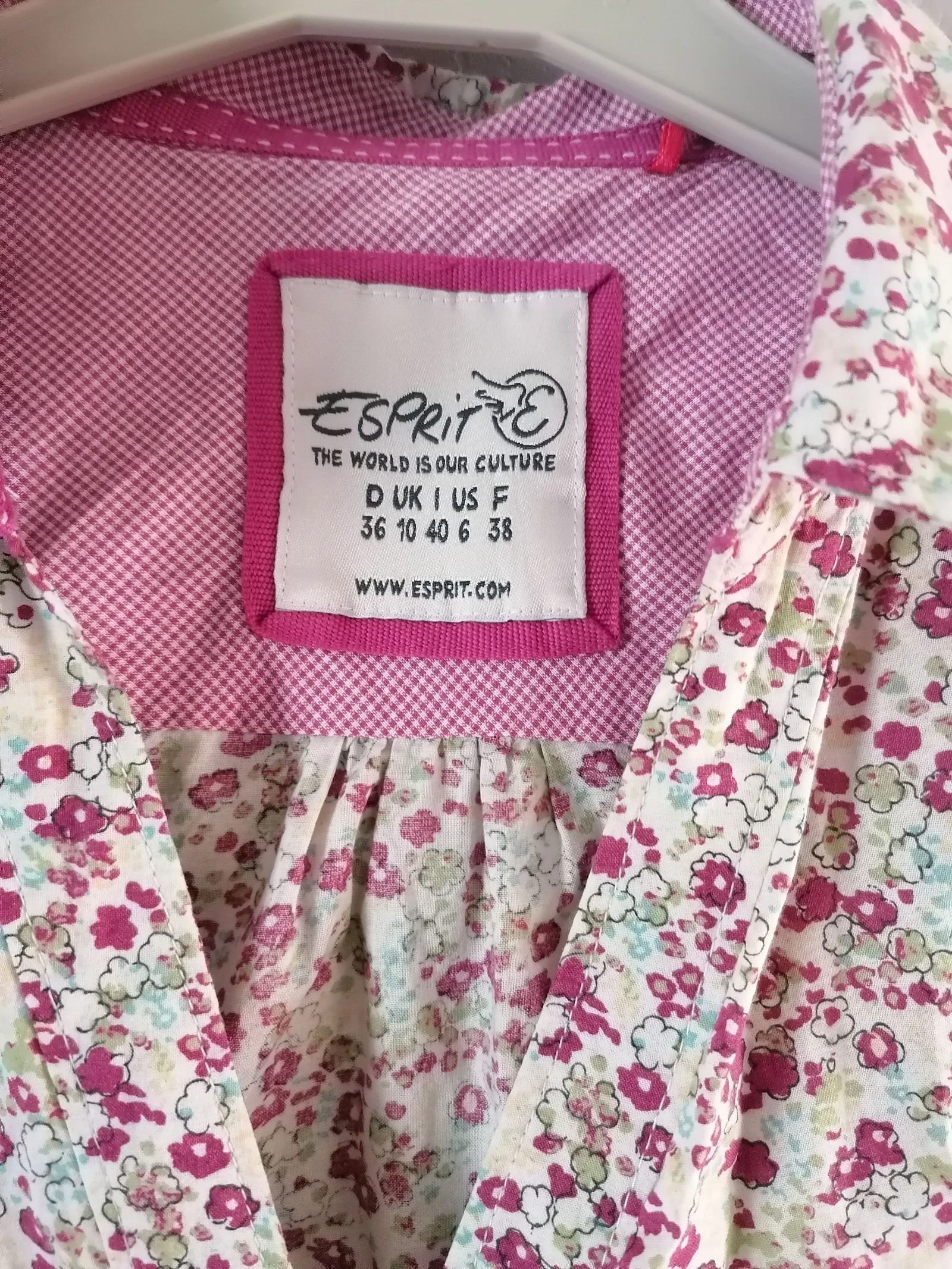 Camisa de manga longa, 38, esprit, estampa liberty – photo 3